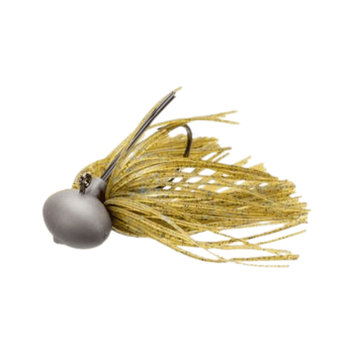 KEITECH FOOTBALL JIG GREEN PUMPKIN BLUE FLAKE IMAGE