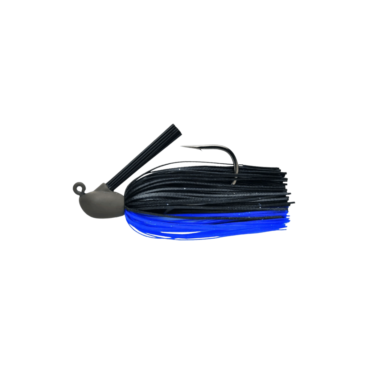 KEITECH M4 HEAVY DUTY TUNGSTEN JIG BLK BLU FLAKE