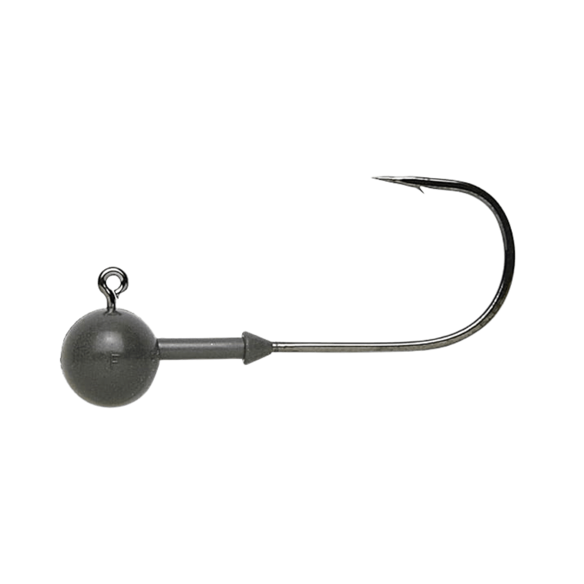 KEITECH TUNGSTEN SUPER ROUND JIG HEAD BLACK NICKEL