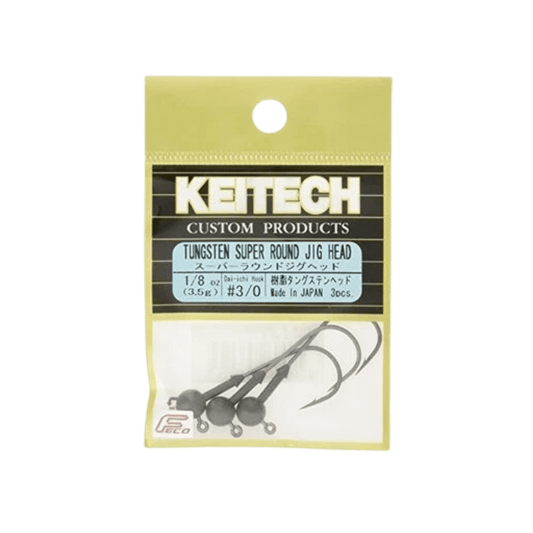 KEITECH TUNGSTEN SUPER ROUND HEAD 3PK BLACK NICKEL