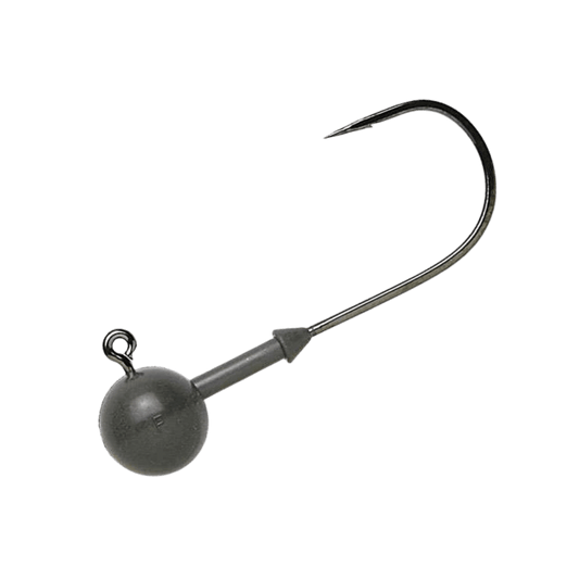 KEITECH TUNGSTEN SUPER ROUND JIG HEAD BLACK