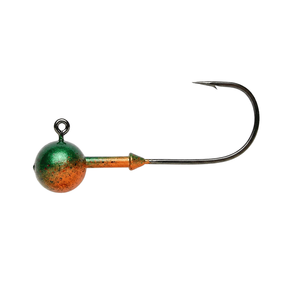 KEITECH TUNGSTEN SUPER ROUND JIG HEAD 3/16OZ SZ 1/0 HOOK BAMA CRAW