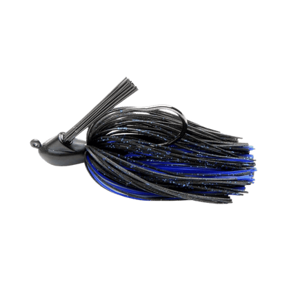 KEITECH CASTING JIG 3/8OZ BLK/BLU FLAKE