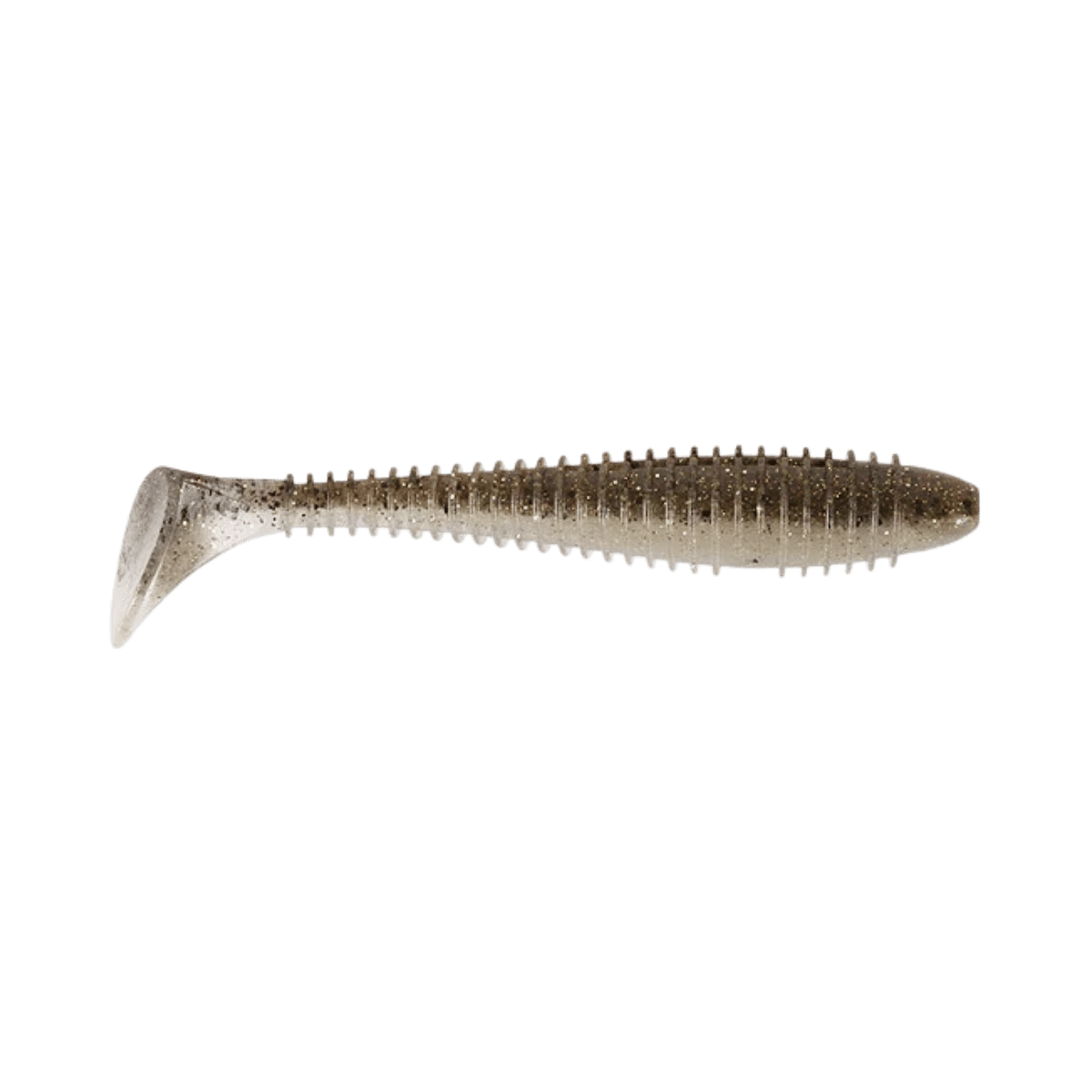 KEITECH FAT SWING IMPACT SWIMBAIT 6PK 3.8IN GOLD FLASH