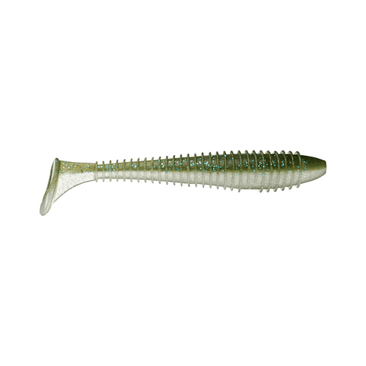KEITECH FAT SWING IMPACT SWIMBAIT 6PK 3.8IN SMALL MOUTH MAGIC