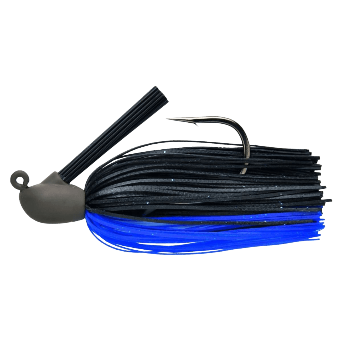 KEITECH MODEL 4 TUNGSTEN HEAVY DUTY JIG 1 OZ black blue flake