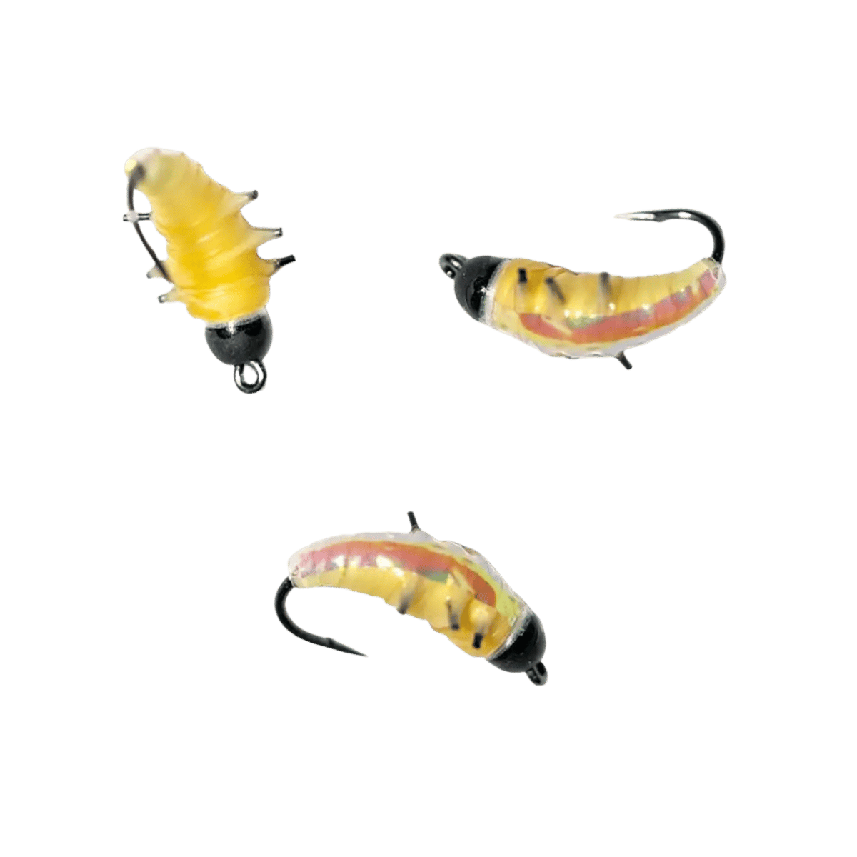 KENDERS WAX WORM JIG 3.8MM CREAM