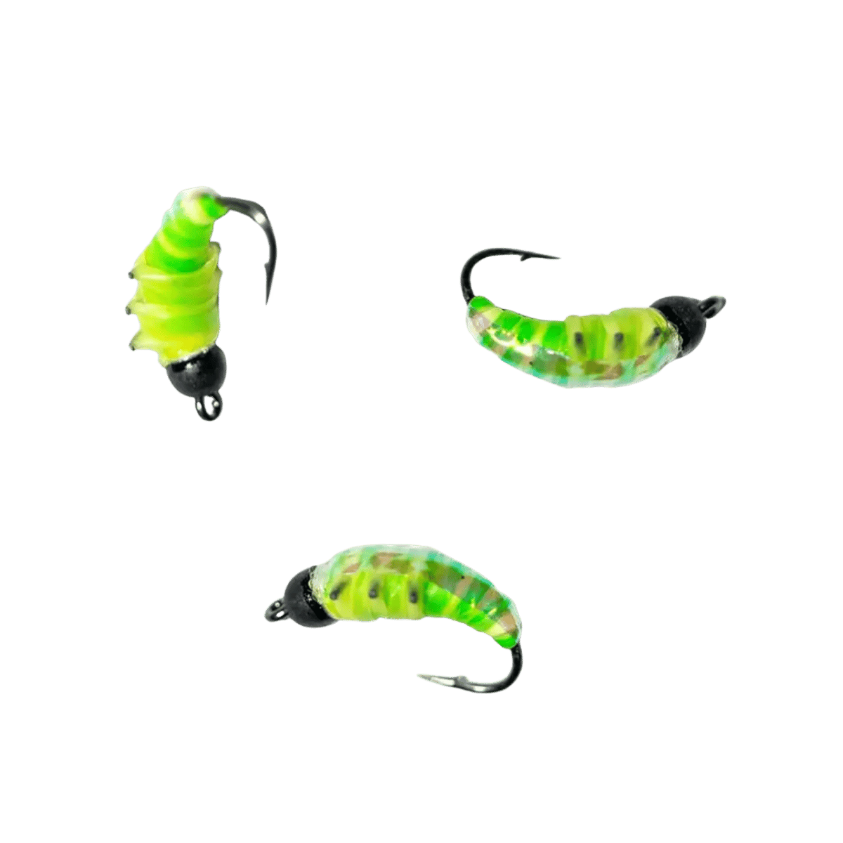 KENDERS WAX WORM JIG 3.8MM GREEN