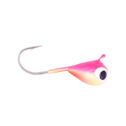 KENDERS TUNGSTEN JIG LARGE HOOK SERIES - PINK PEARL GLOW