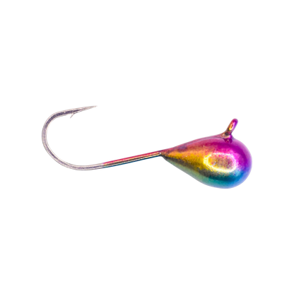 KENDERS TUNGSTEN JIG LARGE HOOK SERIES - METALLIC RAINBOW