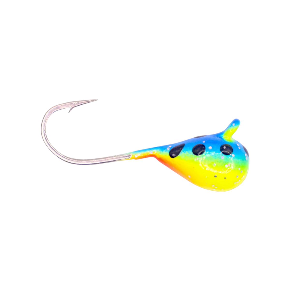 KENDERS TUNGSTEN JIG LARGE HOOK UV SERIES - RTUV - RAINBOW TROUT BRIGHT UV TUNGSTEN JIG