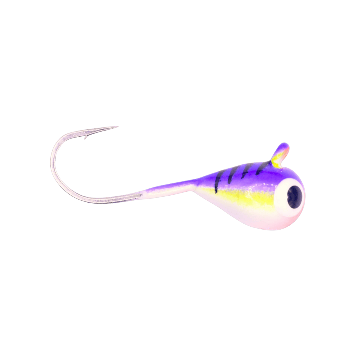 KENDERS TUNGSTEN JIG LARGE HOOK UV SERIES - PCUV - PURPLE CLOWN BRIGHT UV TUNGSTEN JIG