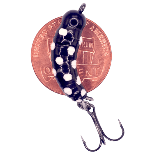 KENDERS MIGHTY MAGGOT JIG 1/16OZ_BLACK