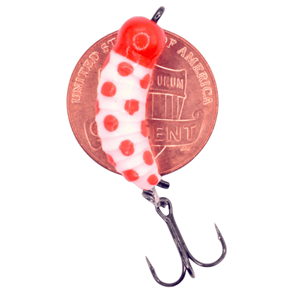 KENDERS MIGHTY MAGGOT JIG 1/16OZ_RED