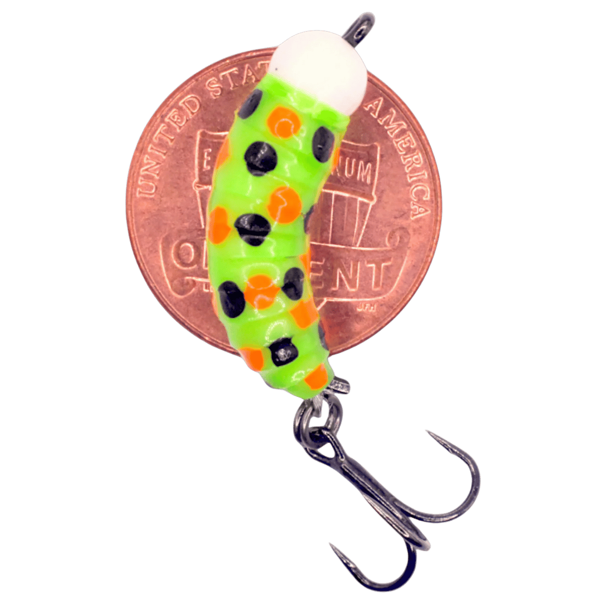 KENDERS MIGHTY MAGGOT JIG 1/16OZ_GREEN