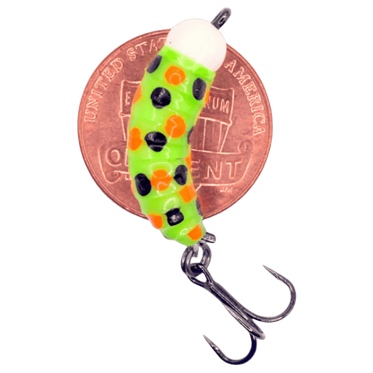 KENDERS MIGHTY MAGGOT JIG 1/16OZ_GREEN