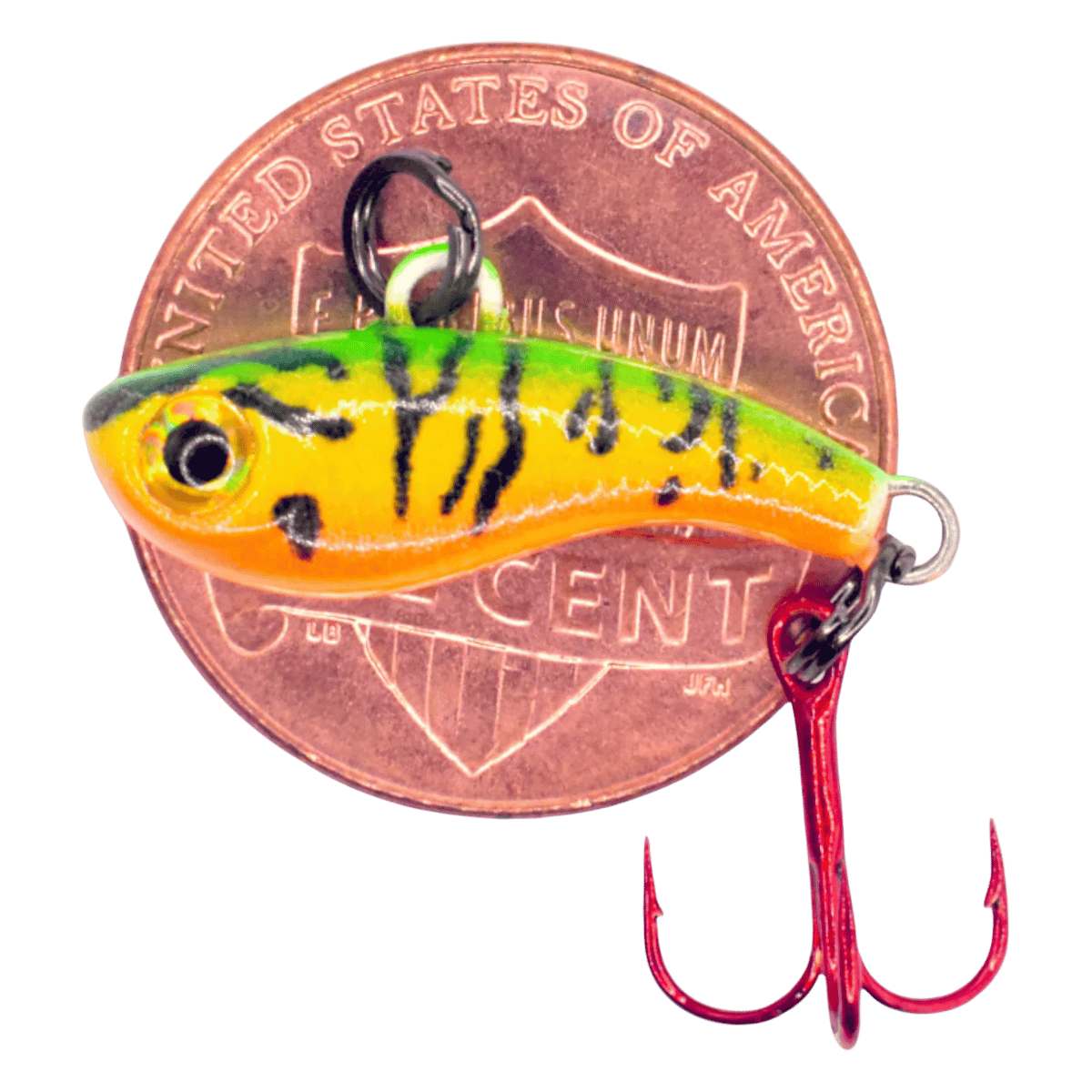 KENDERS T-RIP TUNGSTEN LURE - FIRETIGER 3/4IN #14_SIDE ANGLE