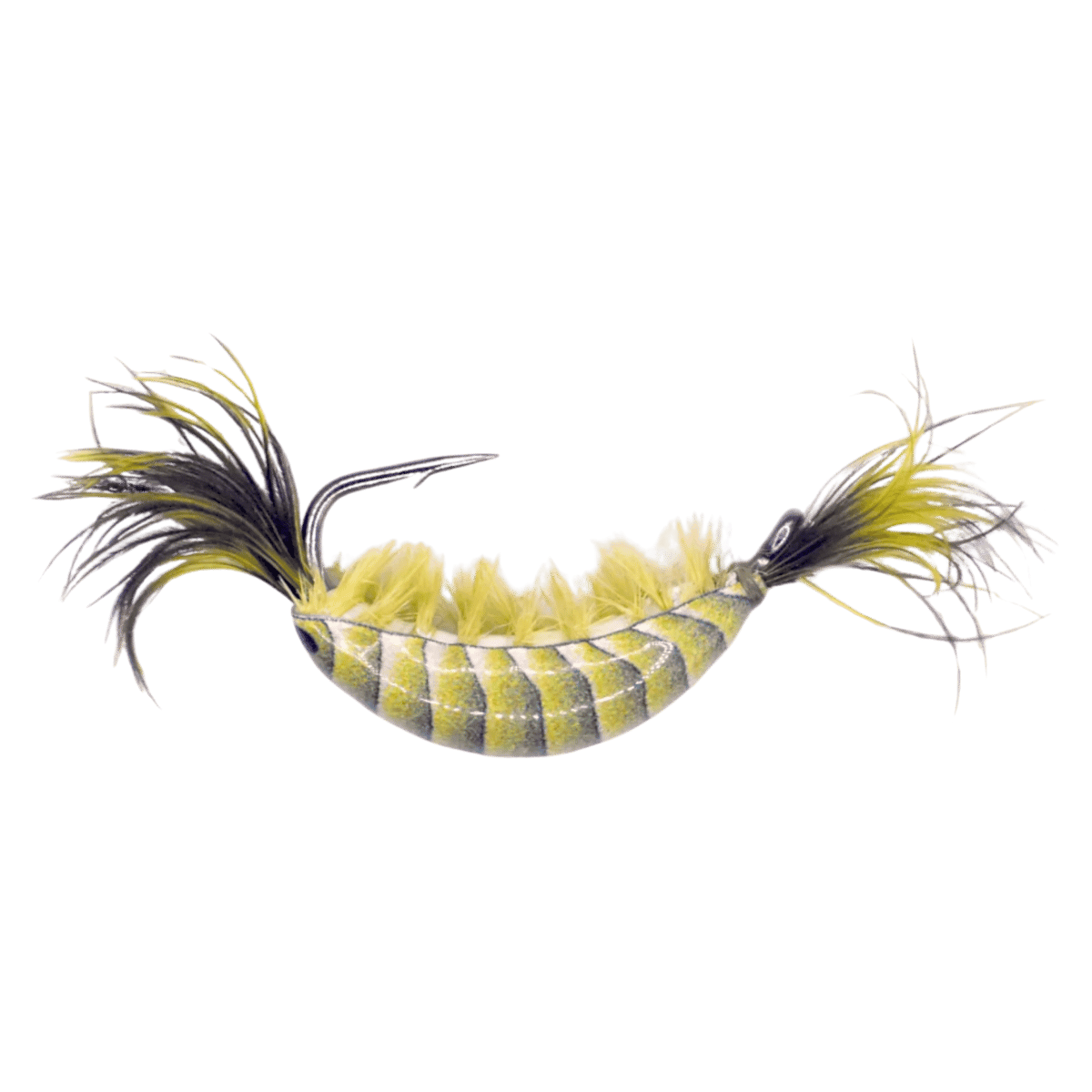 KENDERS TUNGSTEN GLOW NATURAL SHRIMP JIGS 1/32OZ_OLIVE