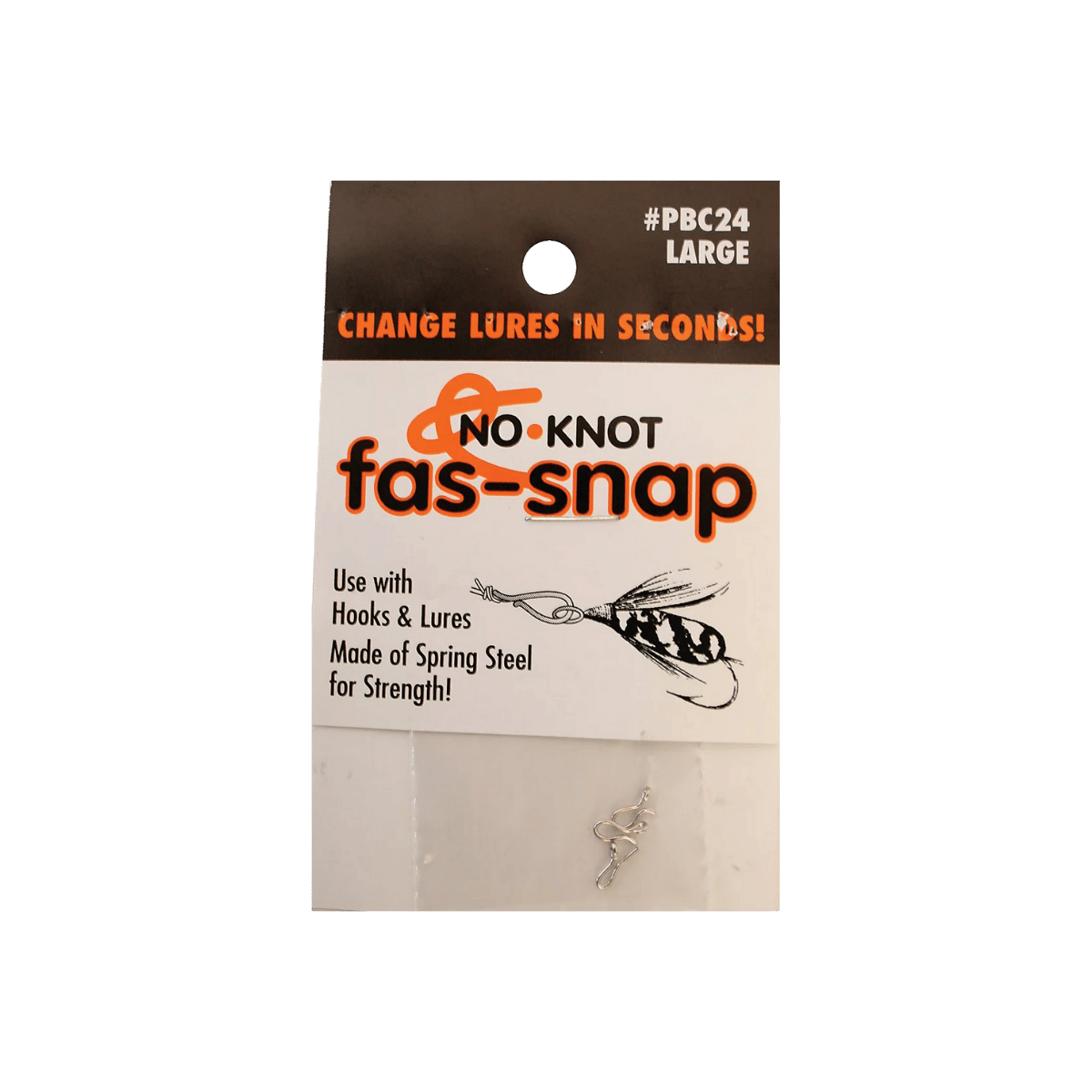 KIPPER FAS-SNAP 5PK - LARGE - NICKEL