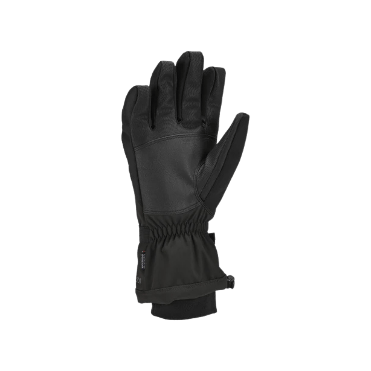 KOMBI STORM CUFF GLOVES JUNIOR  - BLACK - BOTTOM VIEW
