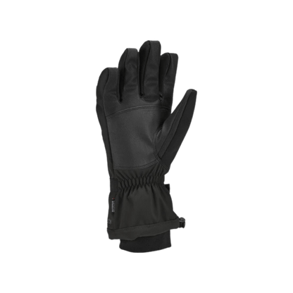 KOMBI STORM CUFF GLOVES JUNIOR  - BLACK - BOTTOM VIEW