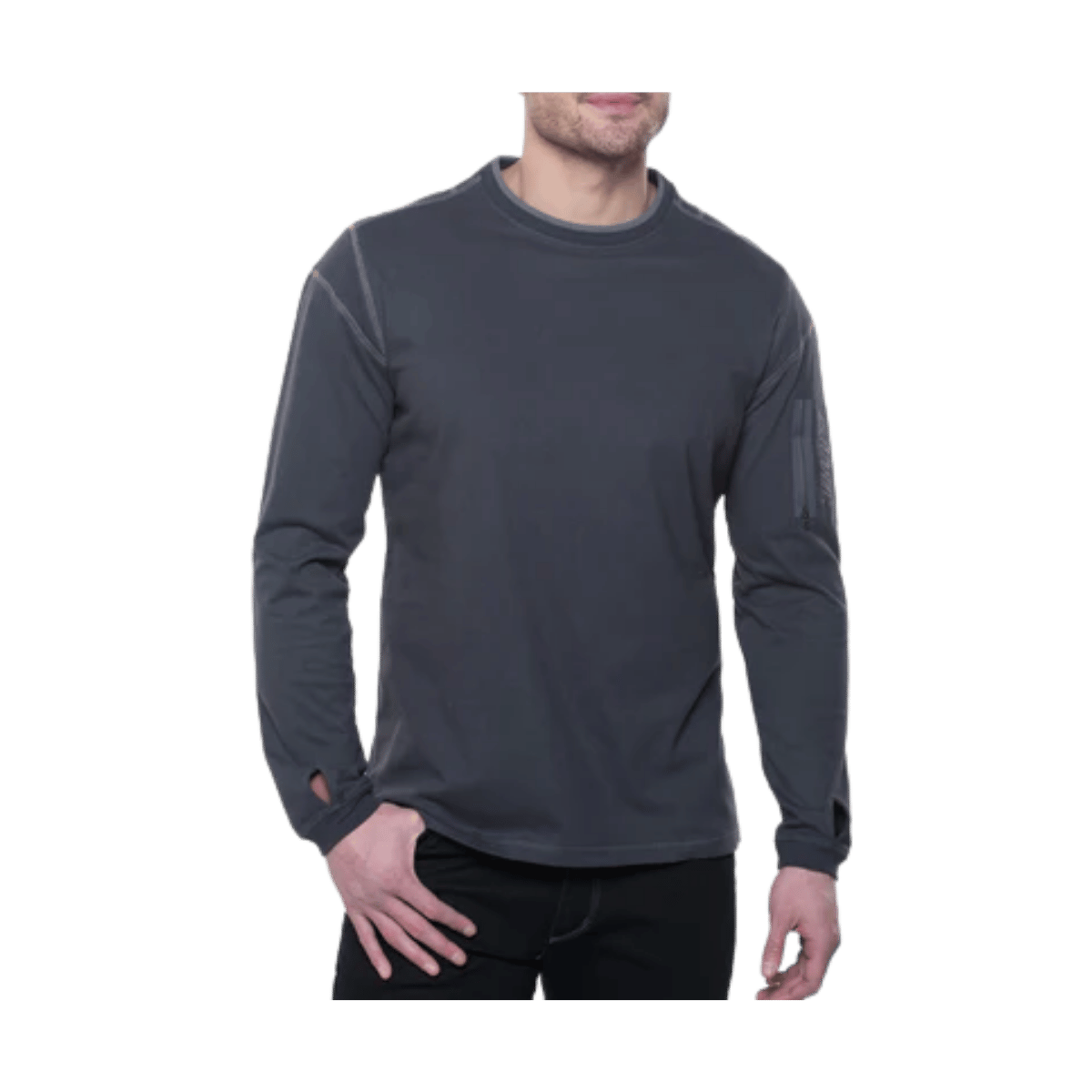 KUHL MEN'S KOMMANDO CREW - CARBON
