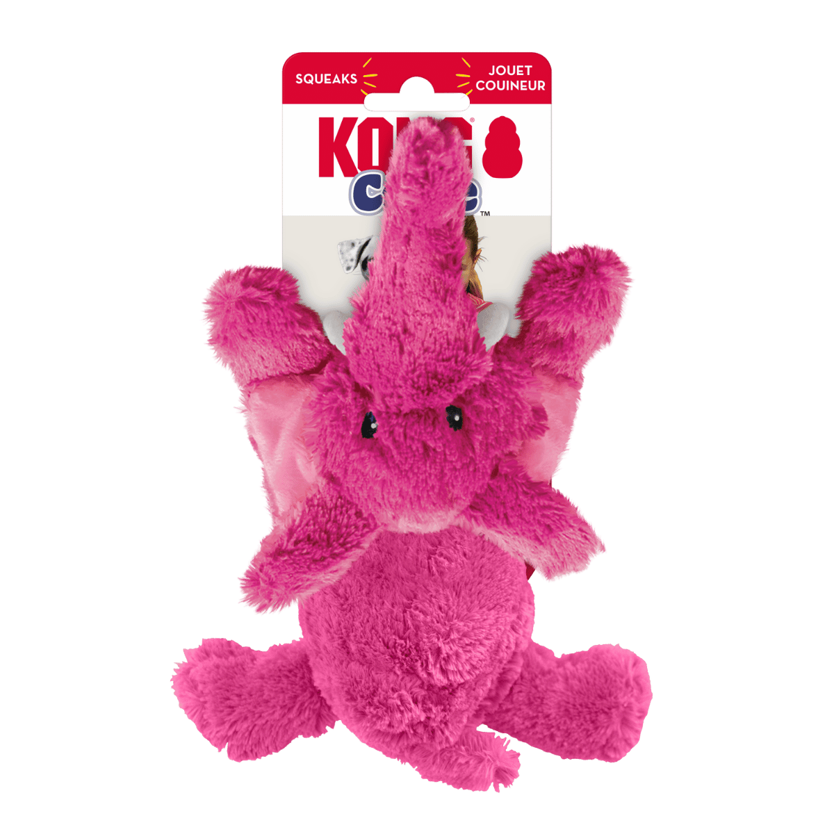 KONG COZIE ELMER ELEPHANT WITH TAG