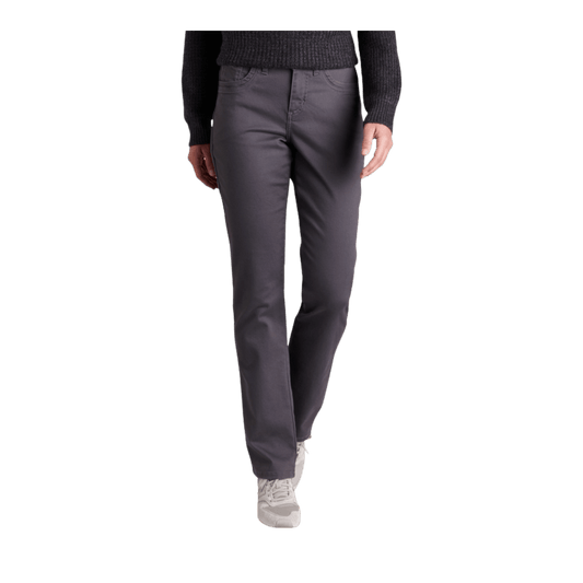KUHL WOMEN'S KONTOUR STRAIGHT PANT - PAVEMENT - FRONT VIEW
