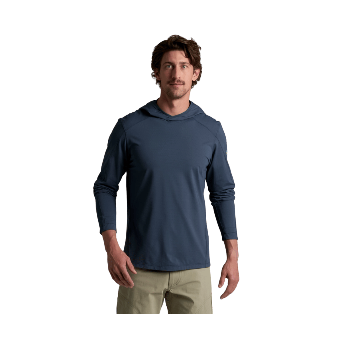 KUHL MEN'S KOVERT HOODY - PIRATE BLUE - FRONT VIEW