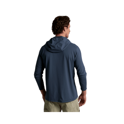KUHL MEN'S KOVERT HOODY - PIRATE BLUE - BACK VIEW