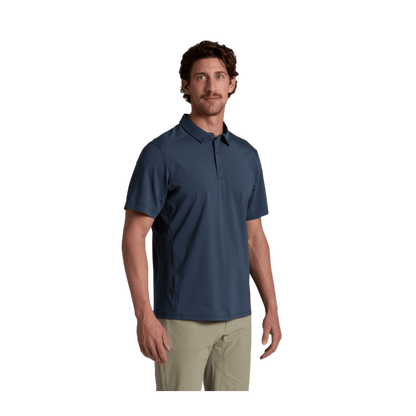 KUHL MEN'S KOVERT POLO - PIRATE BLUE - FRONT