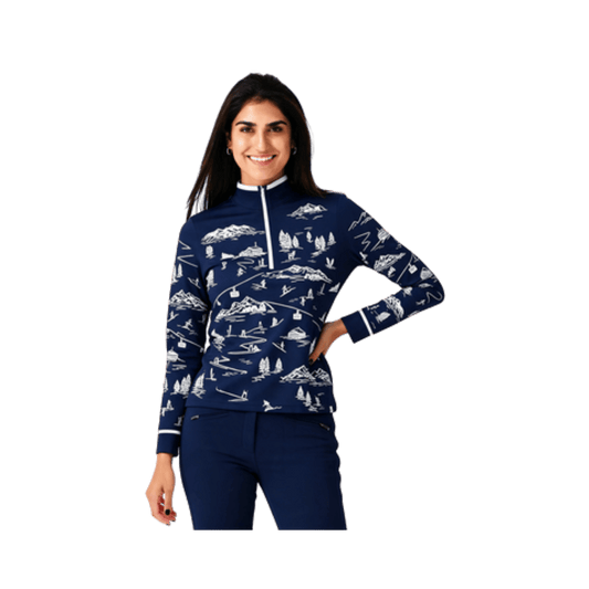 KRIMSON KLOVER W DRIFTER TURTLENECK DARK BLUE