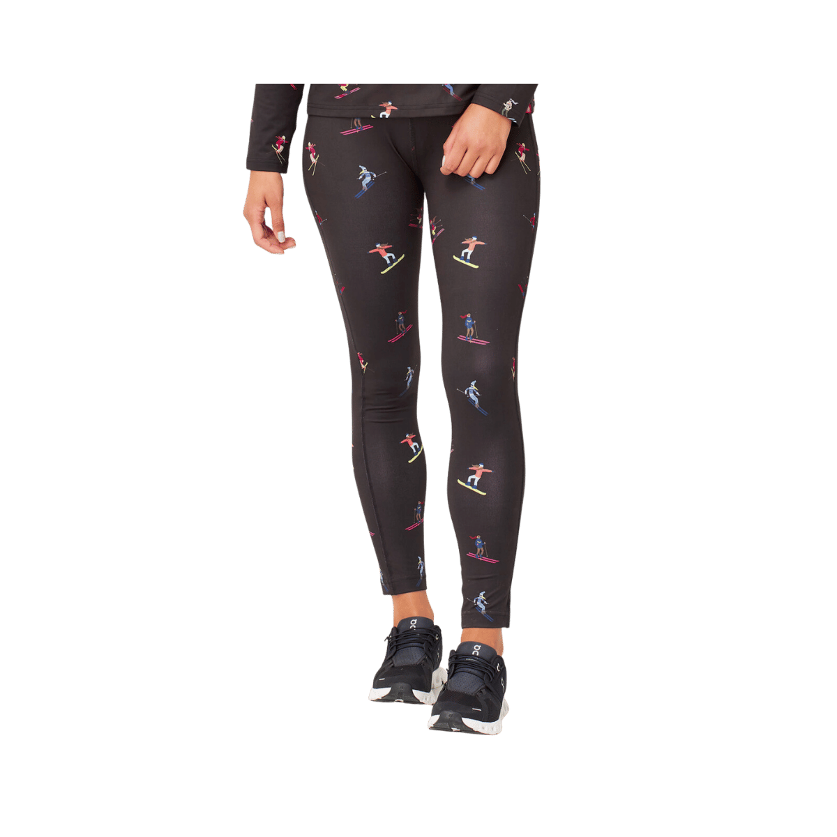 KRIMSON KLOVER W MULTI SKIERS LEGGING BLACK