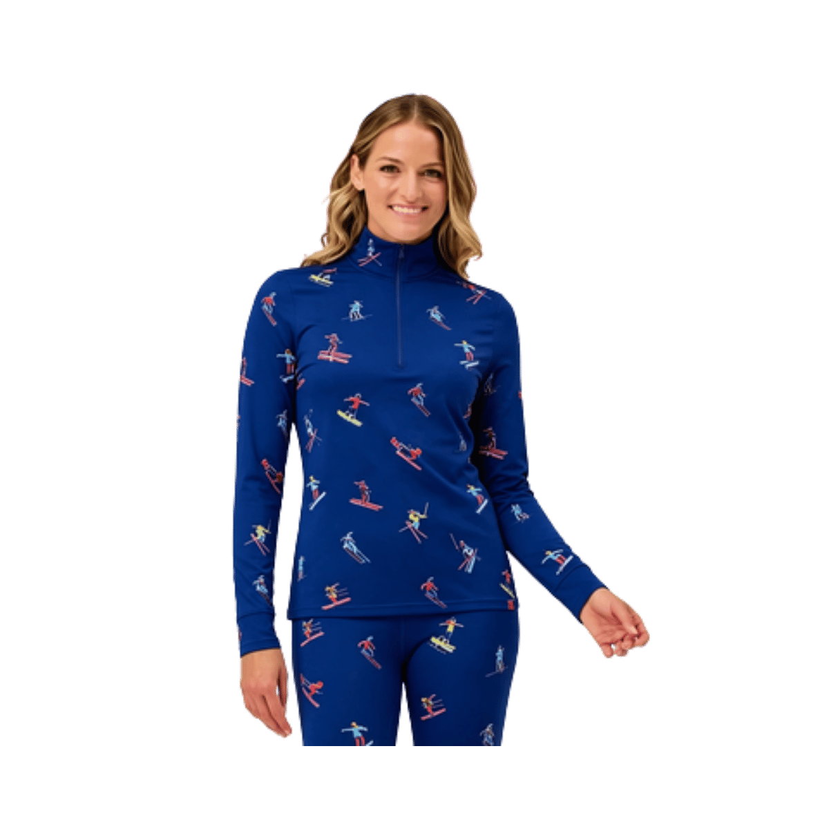 KRIMSON KLOVER W MULTI SKIERS TOP COBALT BLUE