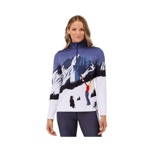 KRIMSON KLOVER W POWDER HOUND TOP NAVY