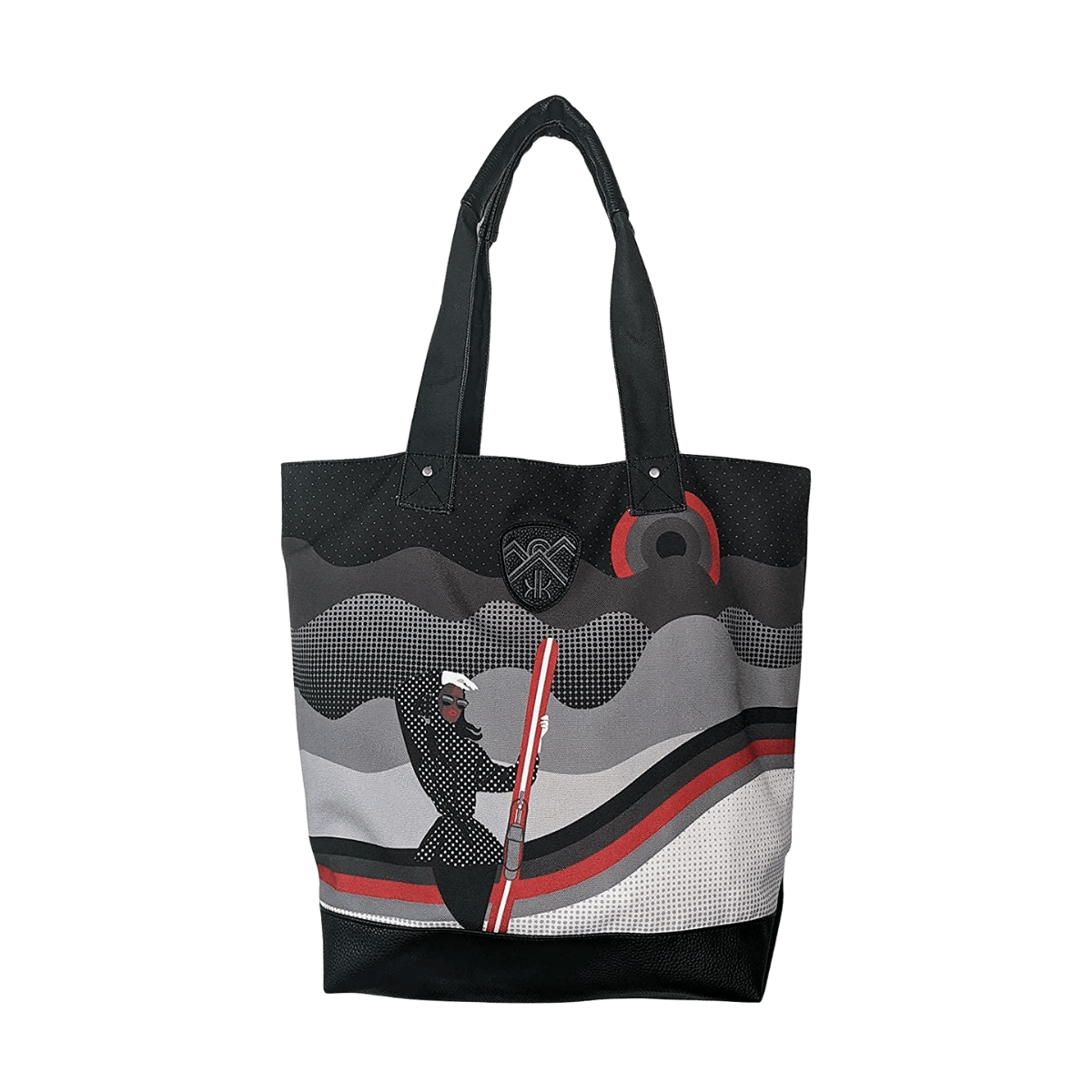 KRIMSON KLOVER CANVAS TOTE - HERE COMES SUN - FRONT