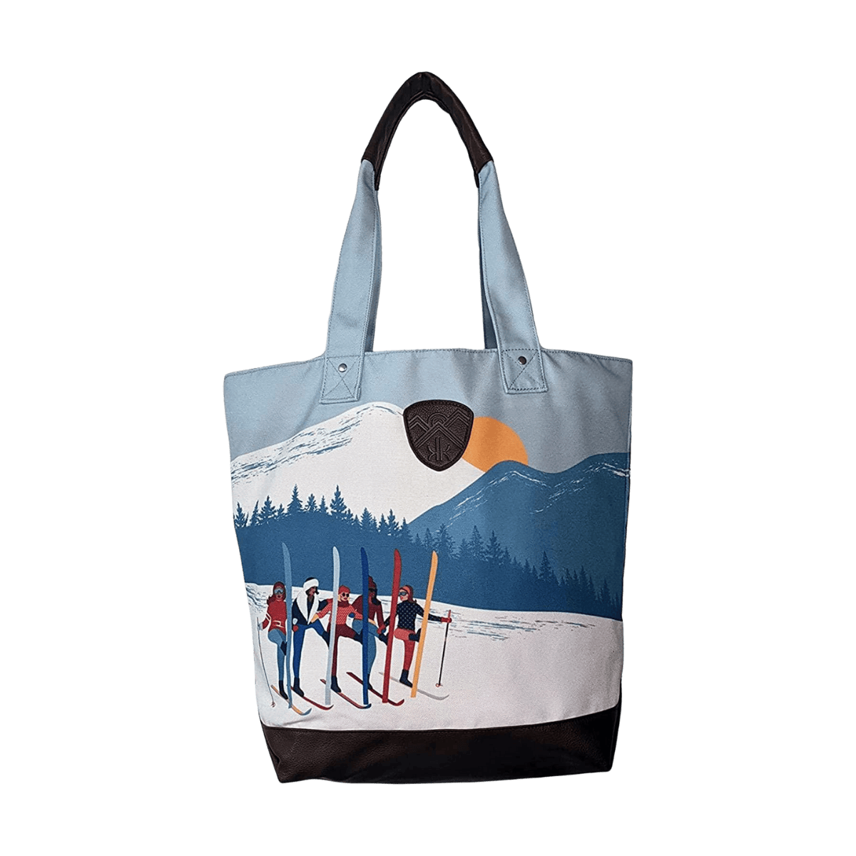 KRIMSON KLOVER CANVAS TOTE - AMICHE - FRONT