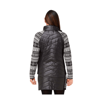 KRIMSON KLOVER WOMEN'S SWITCHBACK JACKET - BLACK HOLIDAY - BACK 