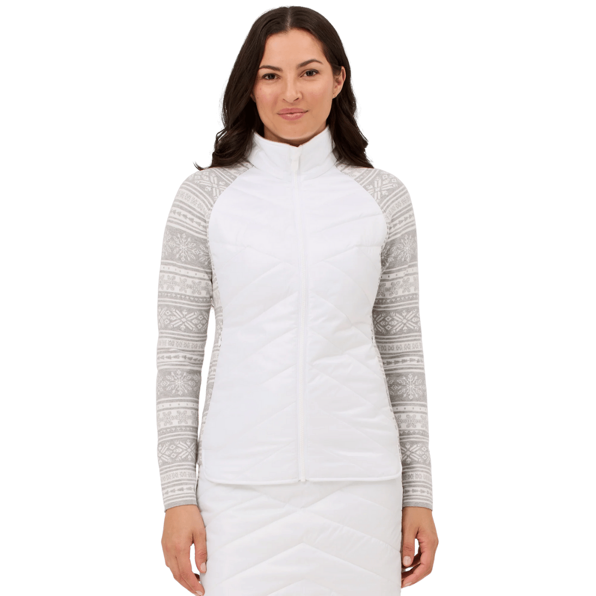 KRIMSON KLOVER WOMEN'S SWITCHBACK JACKET - SNOW HOLIDAY_FRONT ANGLE
