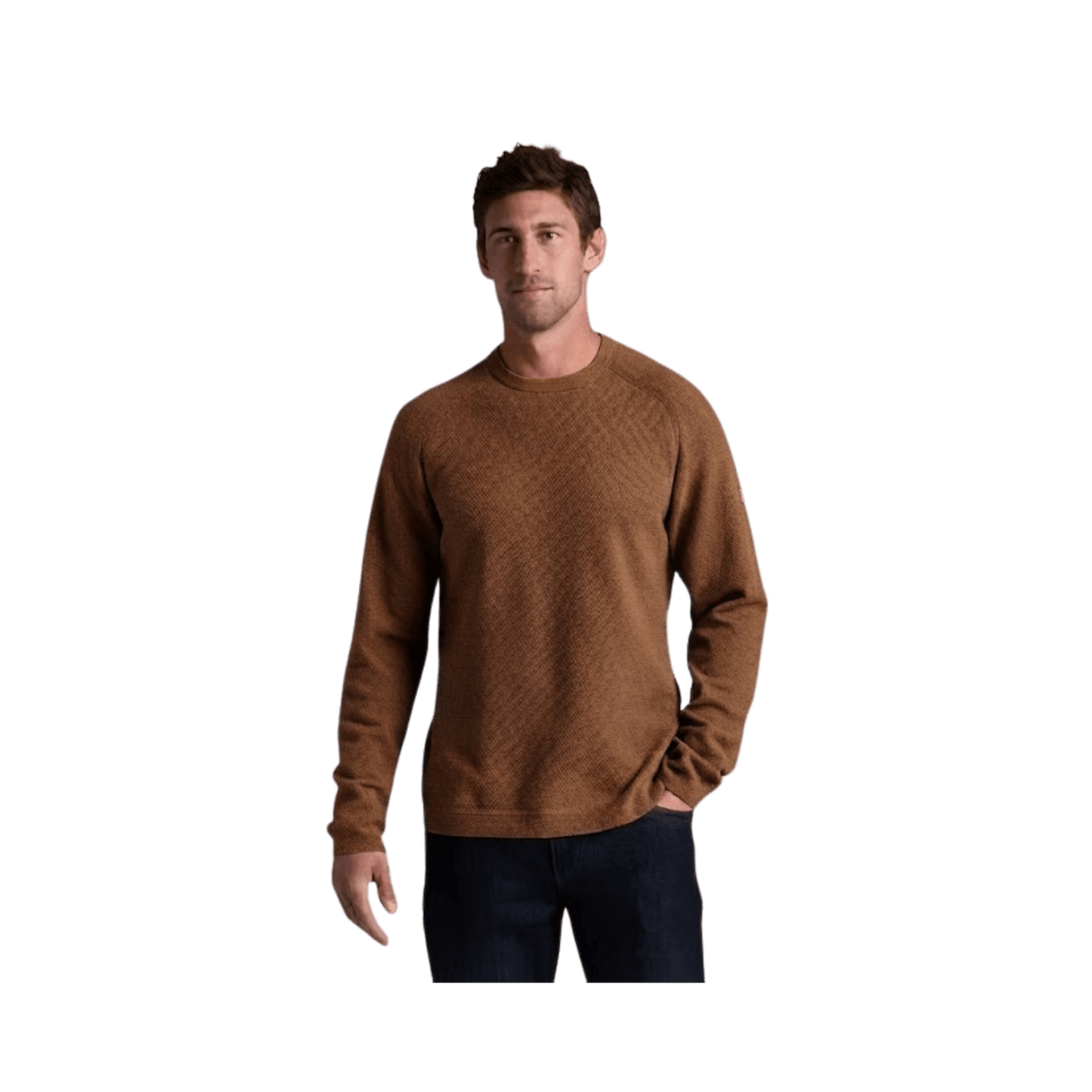 KUHL ALIBI SWEATER SADDLE BROWN