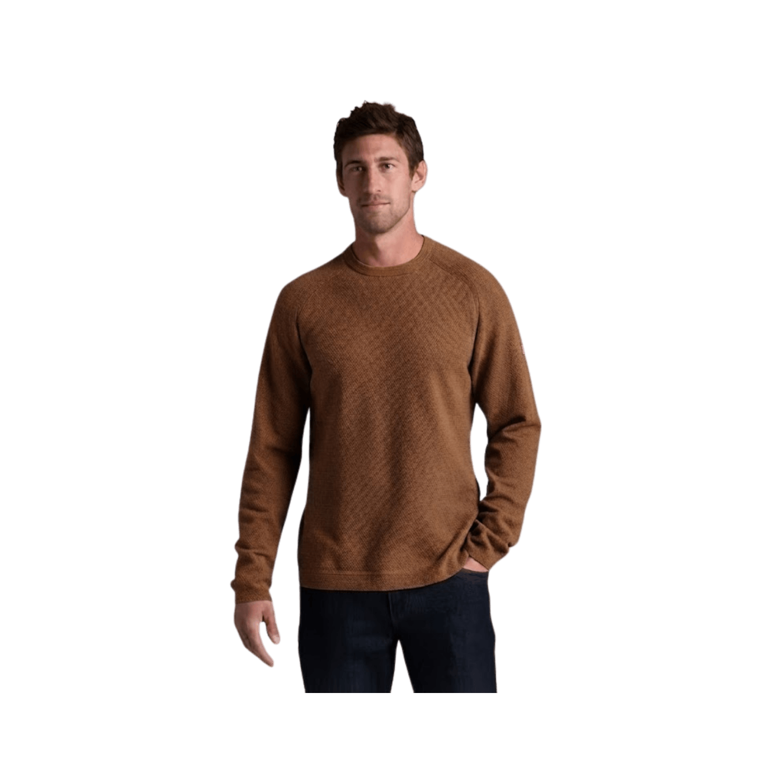 KUHL ALIBI SWEATER SADDLE BROWN