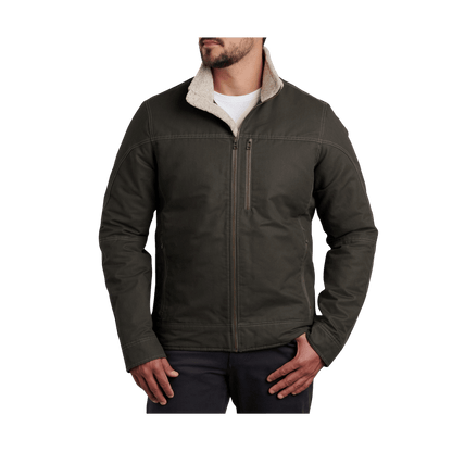KUHL BURR INSULATED JACKET - GUN METAL - FRONT VIEW
