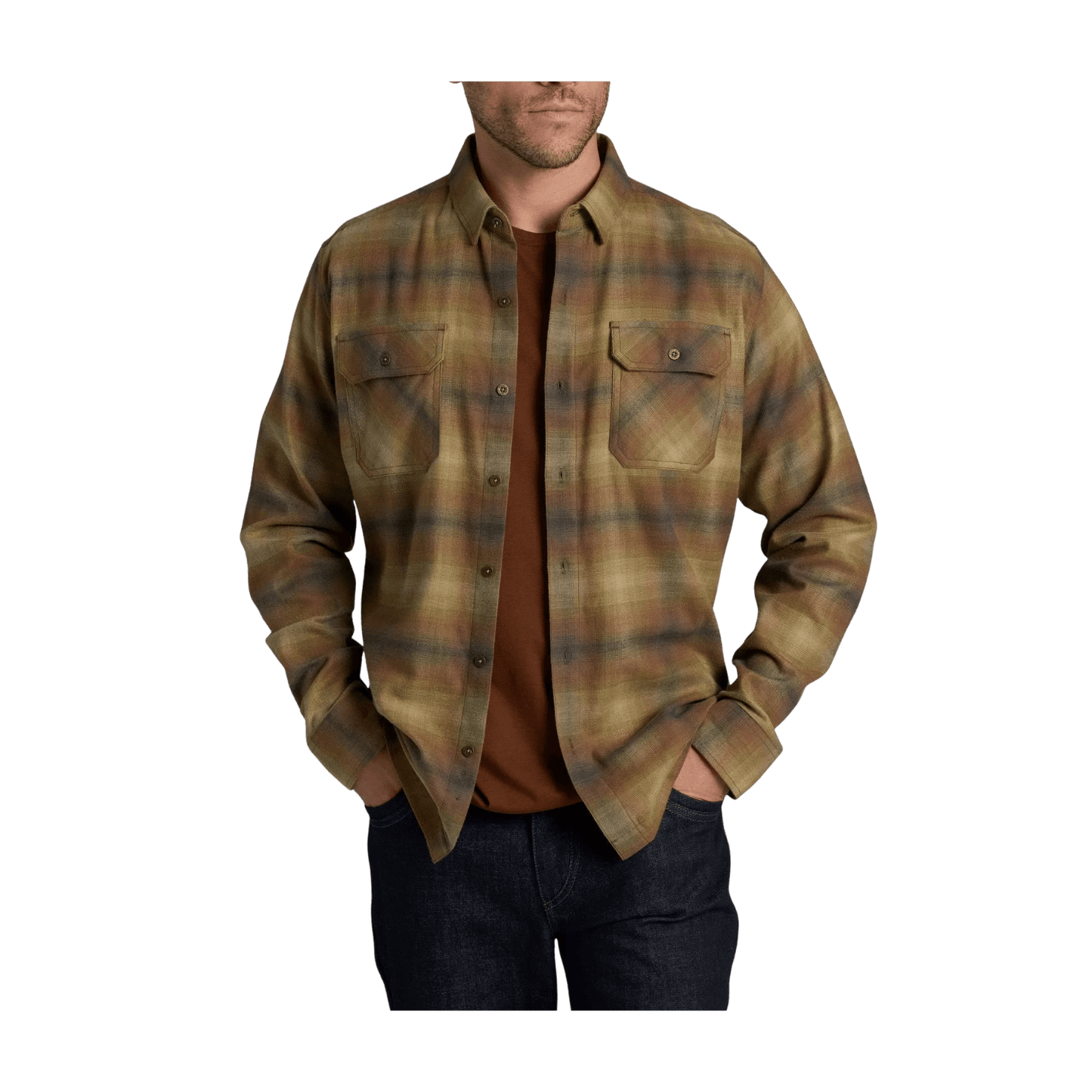 KUHL DILLINGR FLANNEL LS FALLEN LEAVES
