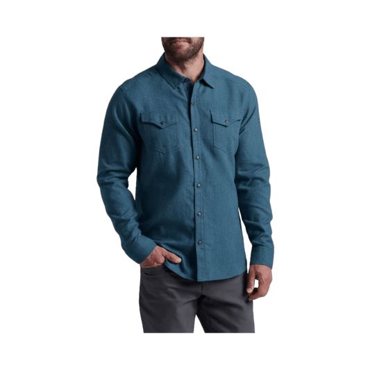 KUHL DISPUTR LS FJORD BLUE