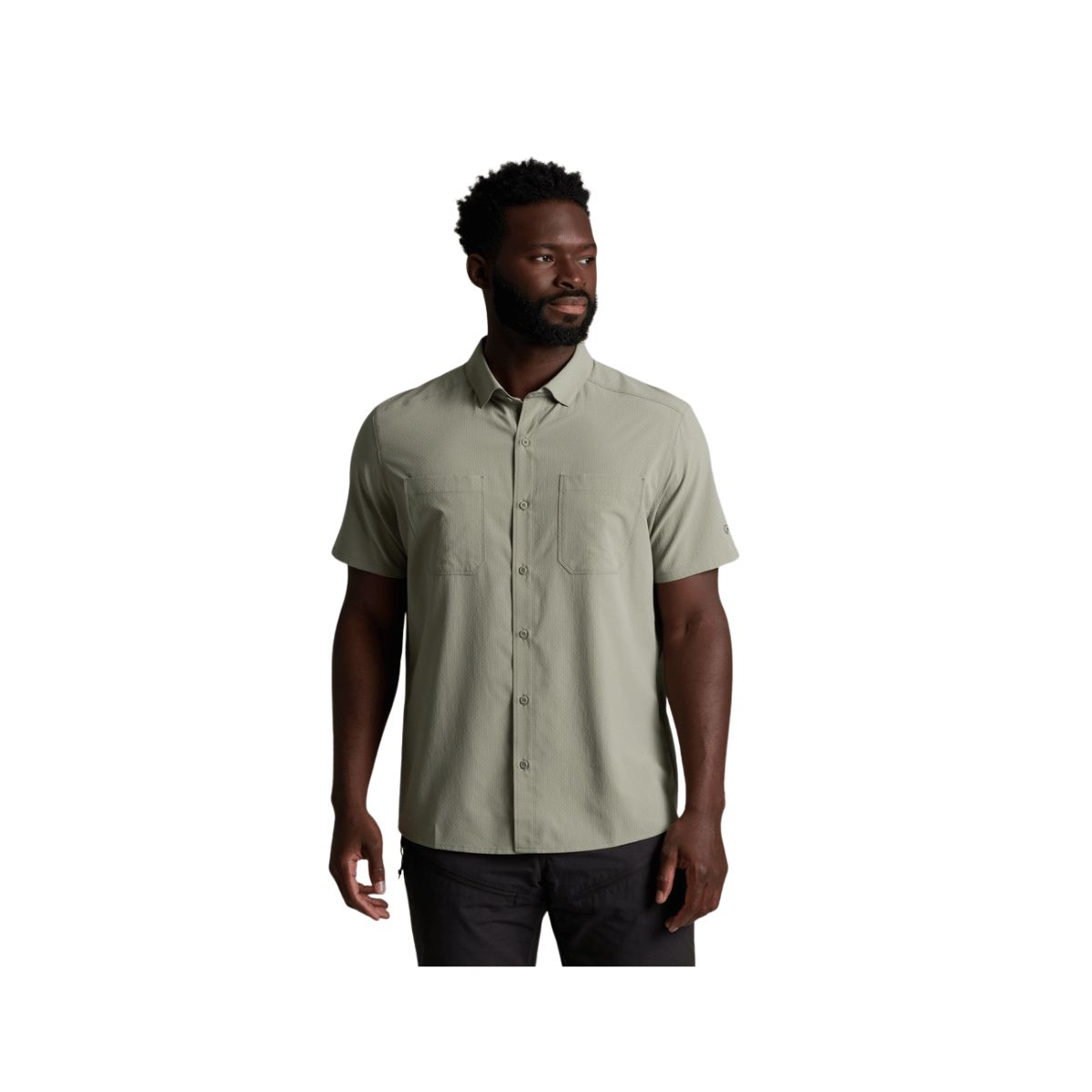 KUHL MEN'S EDGE SHORT SLEEVE FRONT ANGLE