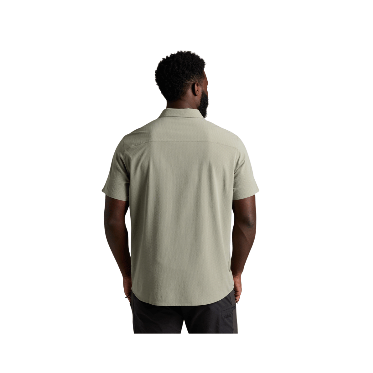 KUHL MEN'S EDGE SHORT SLEEVE BACK ANGLE