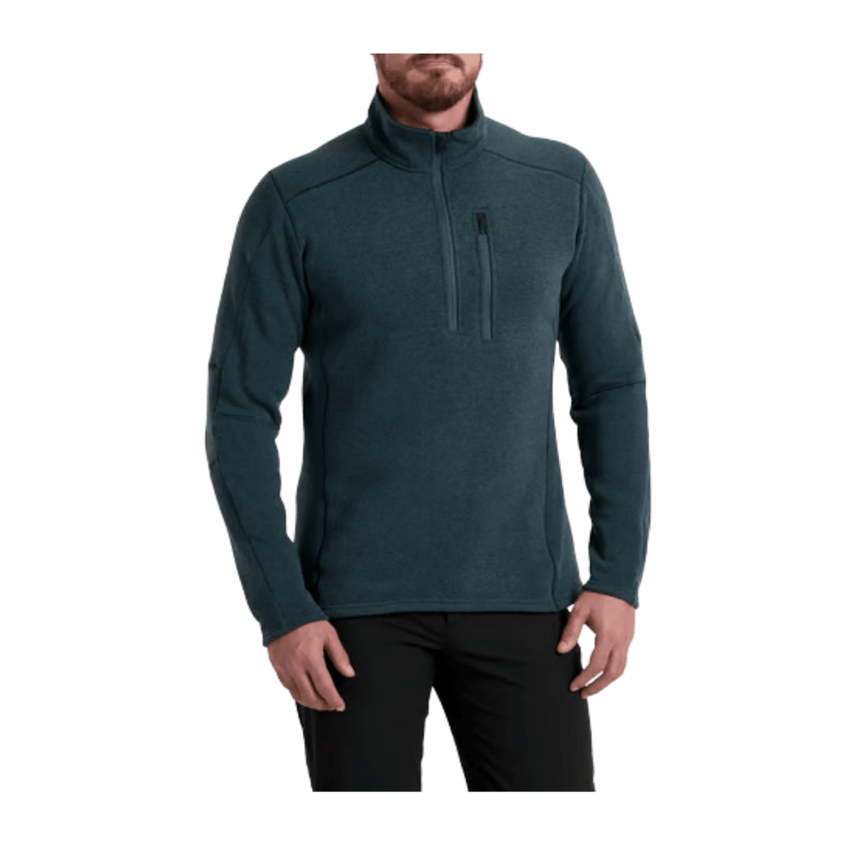 KUHL INTERCEPTR 1/4 ZIP STORM BLUE
