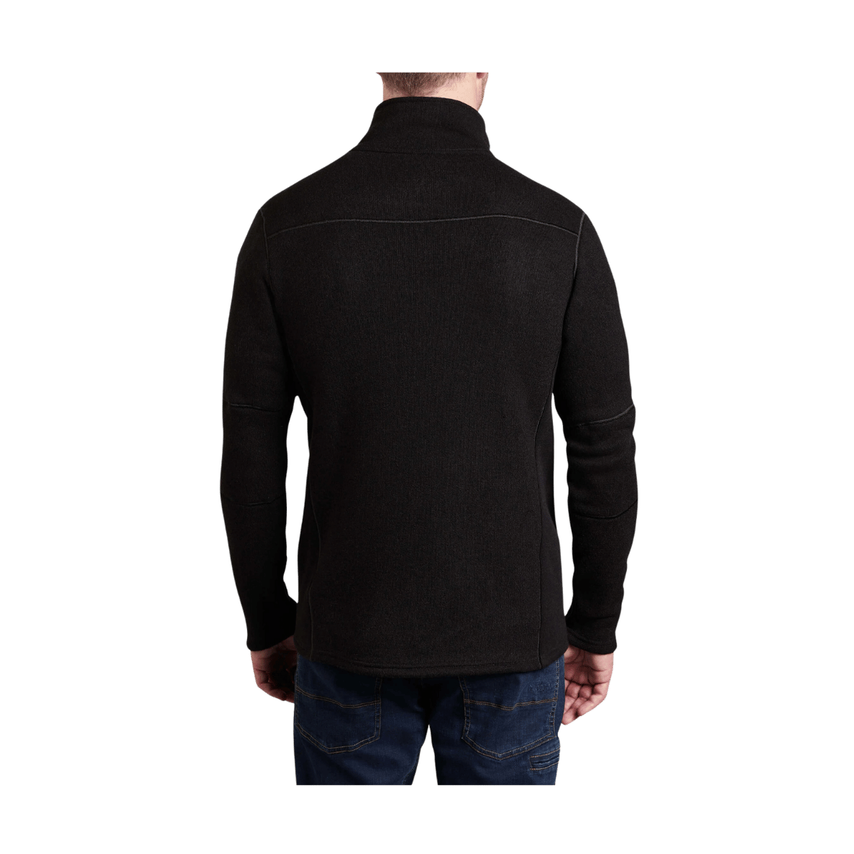 KUHL INTERCEPTR FULL ZIP - BLACK - BACK VIEW