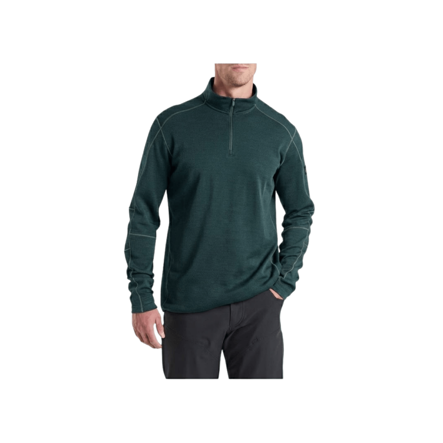 KUHL INVIGORATR MERINO 1/4 ZIP LAKEWOOD