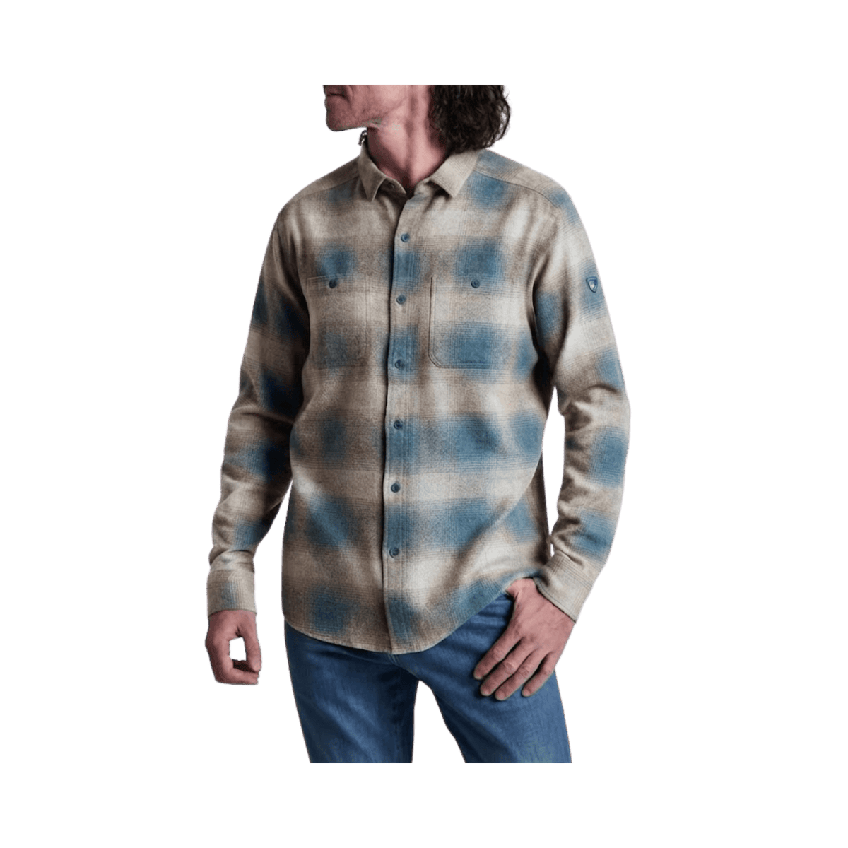 KUHL LAW FLANNEL LS OCEAN DRIFTWOOD